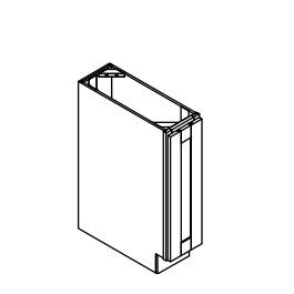 Full Height One Door Base Cabinets