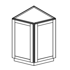 Angled Base Cabinet