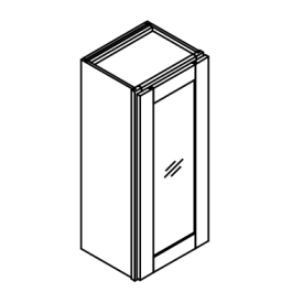 30″ High One Wall Cabinets